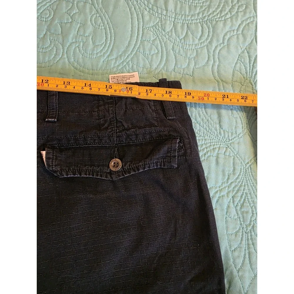 Levis‎  Men's Size 36(Act.38)Black Cotton Cargo Ripstop Casual Work Shorts